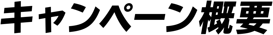 キャンペーン概要